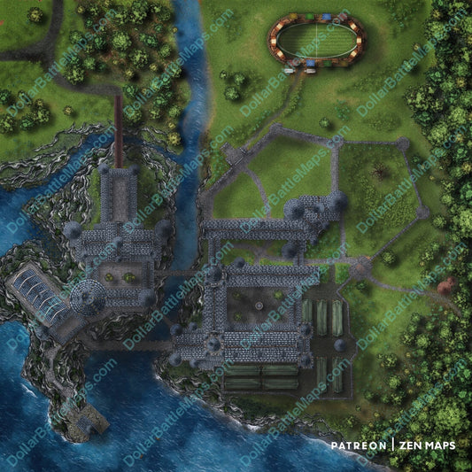 Magic Castle Battlemap Bundle -13 Maps!