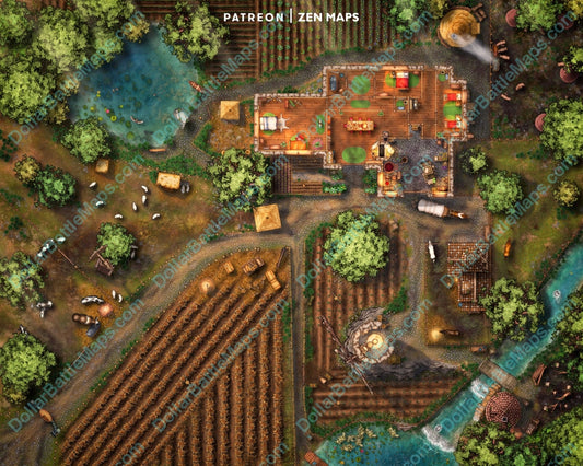 Paradise Farm - Day And Night Maps